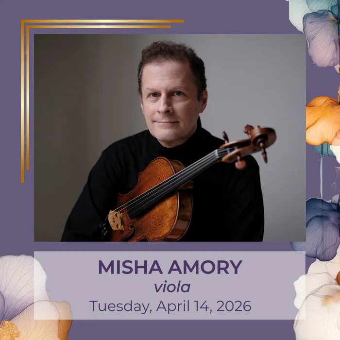 A founding member of the Brentano Quartet, violist Misha Amory is widely respected for his thoughtful musicianship and d