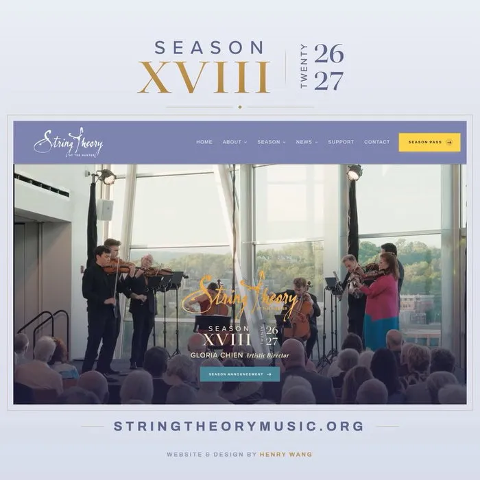 🎉 Come visit our new online home! Explore our upcoming season, meet our artists, purchase tickets, and stay connected w