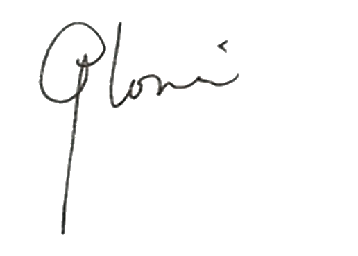 Gloria Chien's signature